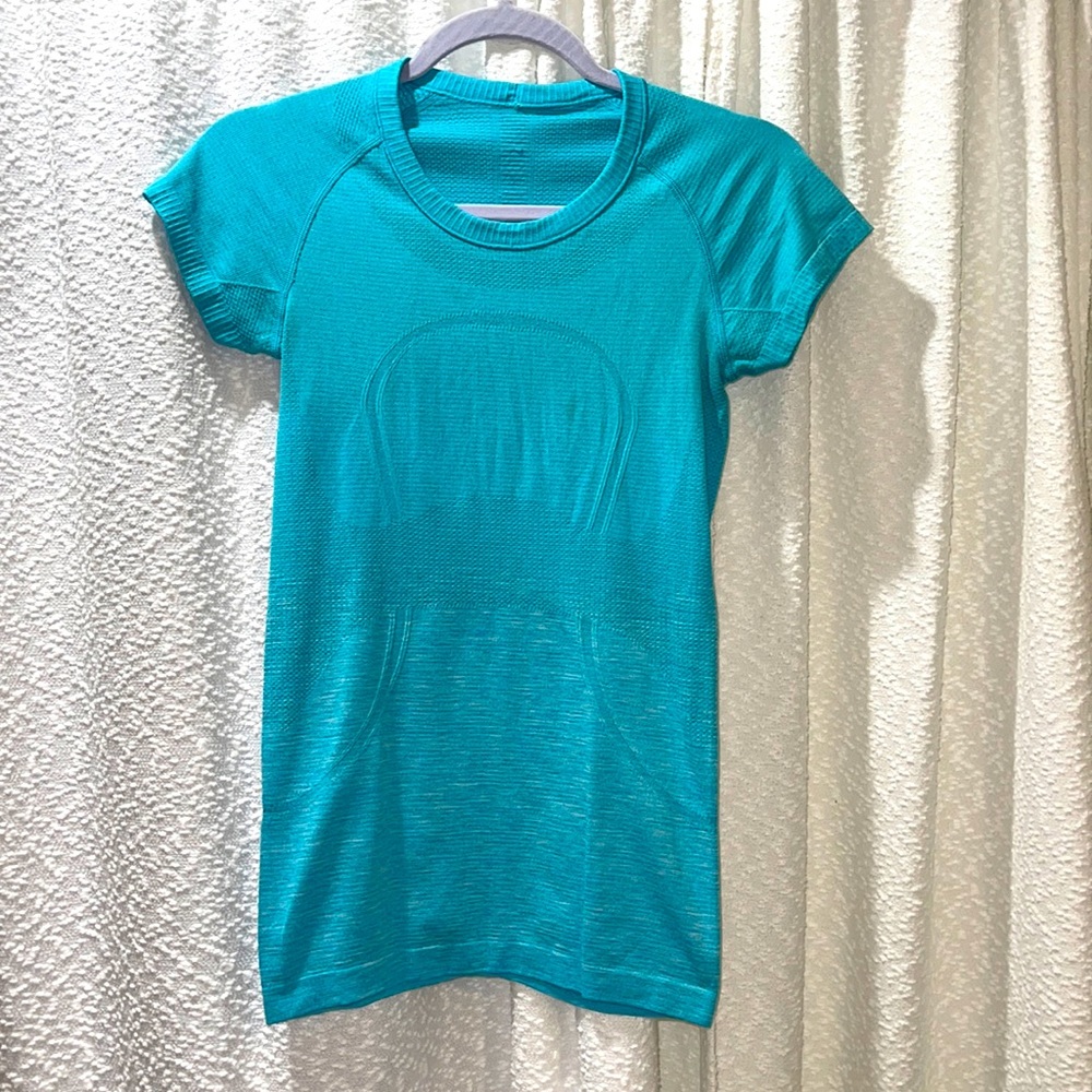 LULULEMON SWIFTLY TECH short sleeve shirt 2.0-aqua
